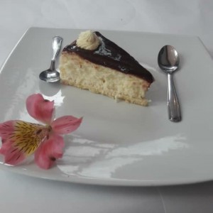 Cheesecake de fresa.