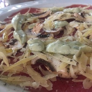 carpaccio de lomito