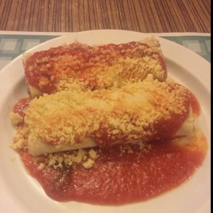 canelones de pollo