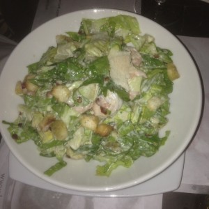 Ensalada cesar de camarones
