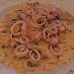 pasta a la marinera a la crema