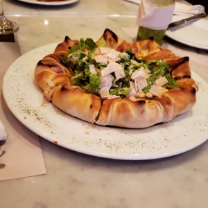 Pizza rellena, bueniiiiisima