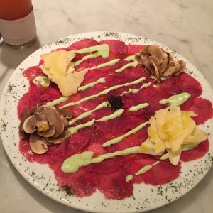Carpaccio de Lomito