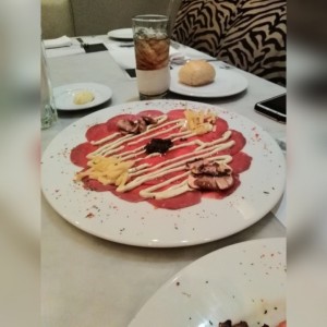 Carpaccio de lomito