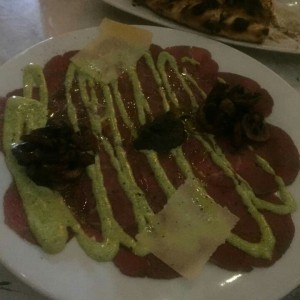 carpaccio de lomito