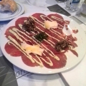Carpacco de lomito