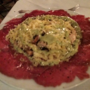 Carpacho de lomito