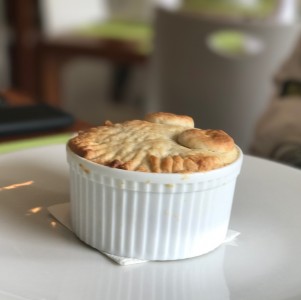 Genial polvorosa de pollo