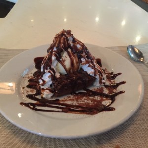 Brownie con Helado