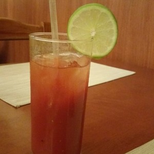 Jugo de Tomate preparado