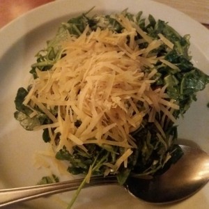 Ensalada cesar de berro