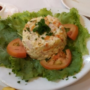 ensalada de gallina