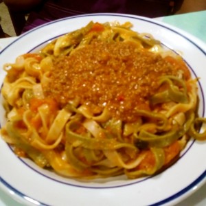 Fetuccine Tricolor