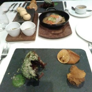 costillitas y lomo de pescado