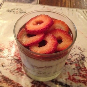 Lasagna de oreo