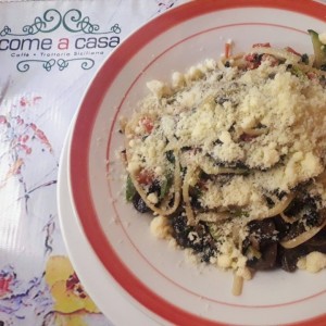 Pasta con vegetales