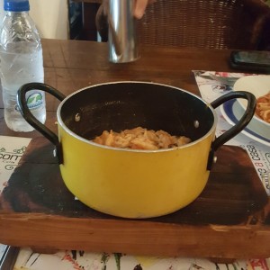 Rissoto con camarones!