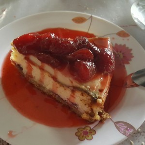 Cheesecake de la casa