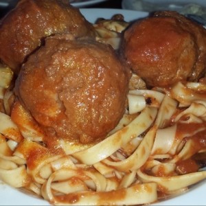Fettuccini con Polppete di Agnello