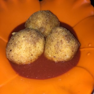 Croquetas de risotto yummi