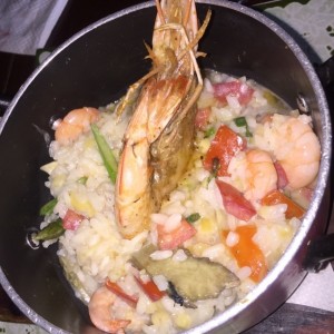 Risotto al Gamberoni.