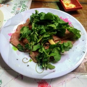 Carpaccio de lomito