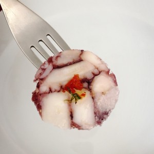 Carpaccio de pulpo