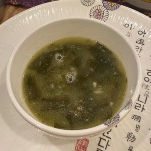 Sopa de algas