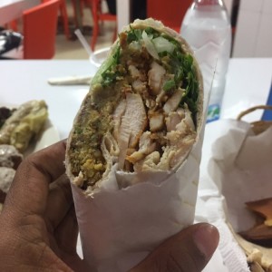 Shawarma Pollo Falafel