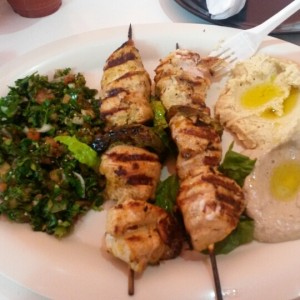 pincho de pollo