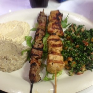 Plato pincho mixto