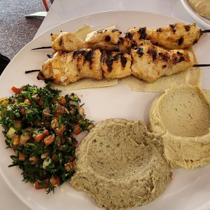 Pinchos de pollo