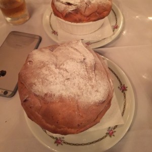 Souffle de chocolate y de Gran Menier