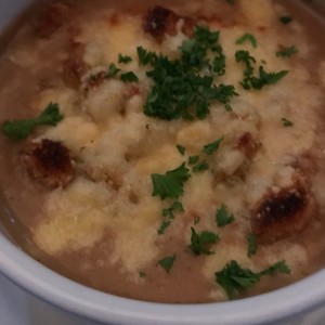 Crema de cebolla
