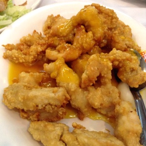 Pollo con Miel y Ajonjoli