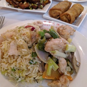 Pollo con vegetales