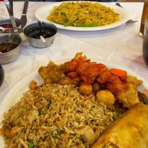 Combo 1 y fided de arroz singapur 