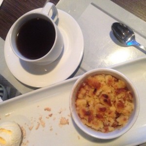 Crumble de manzana