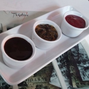 Triptico de Panna cotta