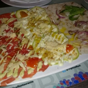 Triptico de carpaccio (espectacular)?