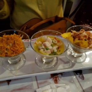Triptico de Ceviche 