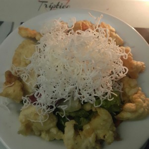 Ensalada con camarones