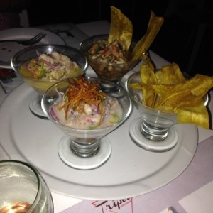 triptico de ceviche