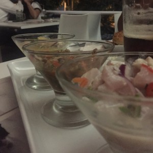 trio de ceviche