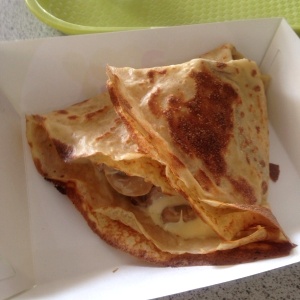 Pollo y hongos 