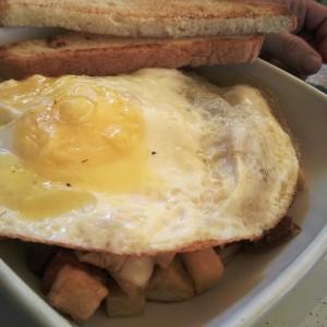 huevos estrellados
