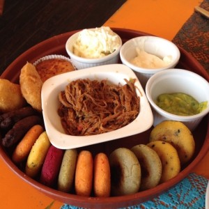 Plato de degustacion