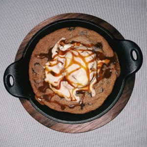Galleta con helado