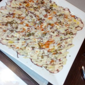 carpacho de pulpo