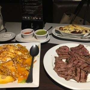 Ensalada Cabral y Bife de Chorizo